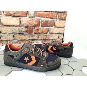 Converse AS-1 PRO Suede Cordura Men's Wren Brown Baritone Blue Orange Men Sz 12